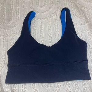 Navy lululemon Align Reversible Bra